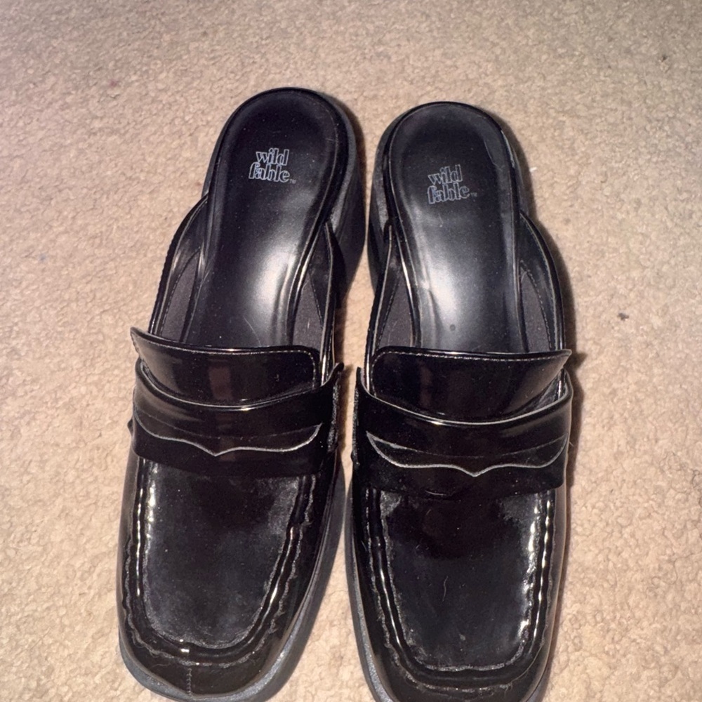Wild Fable Black Women's Loafers